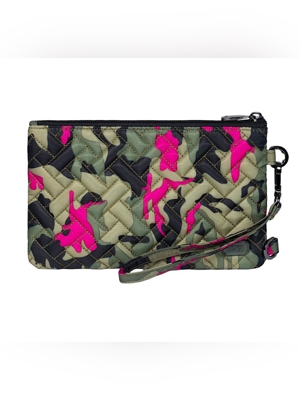 Lug Peekaboo Quilted Convertible Crossbody Bag in Camouflage Orchid NWT